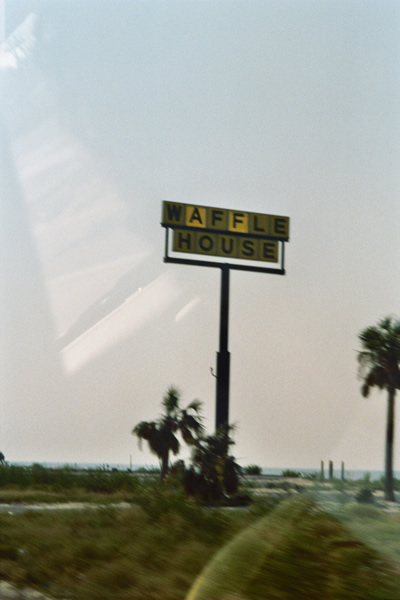 Photo of Waffle House sign