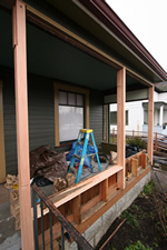 Photo of Constructing the project - Click for a larger image